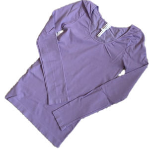 Womens Recover Long Sleeve Plum  Tee, OS